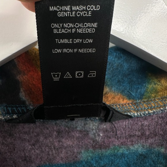 Ali Miles Brushed Knit Top Shirt Size Large 3/4 Sleeve‎ Cowl Neck Artsy Boho New - Picture 14 of 16